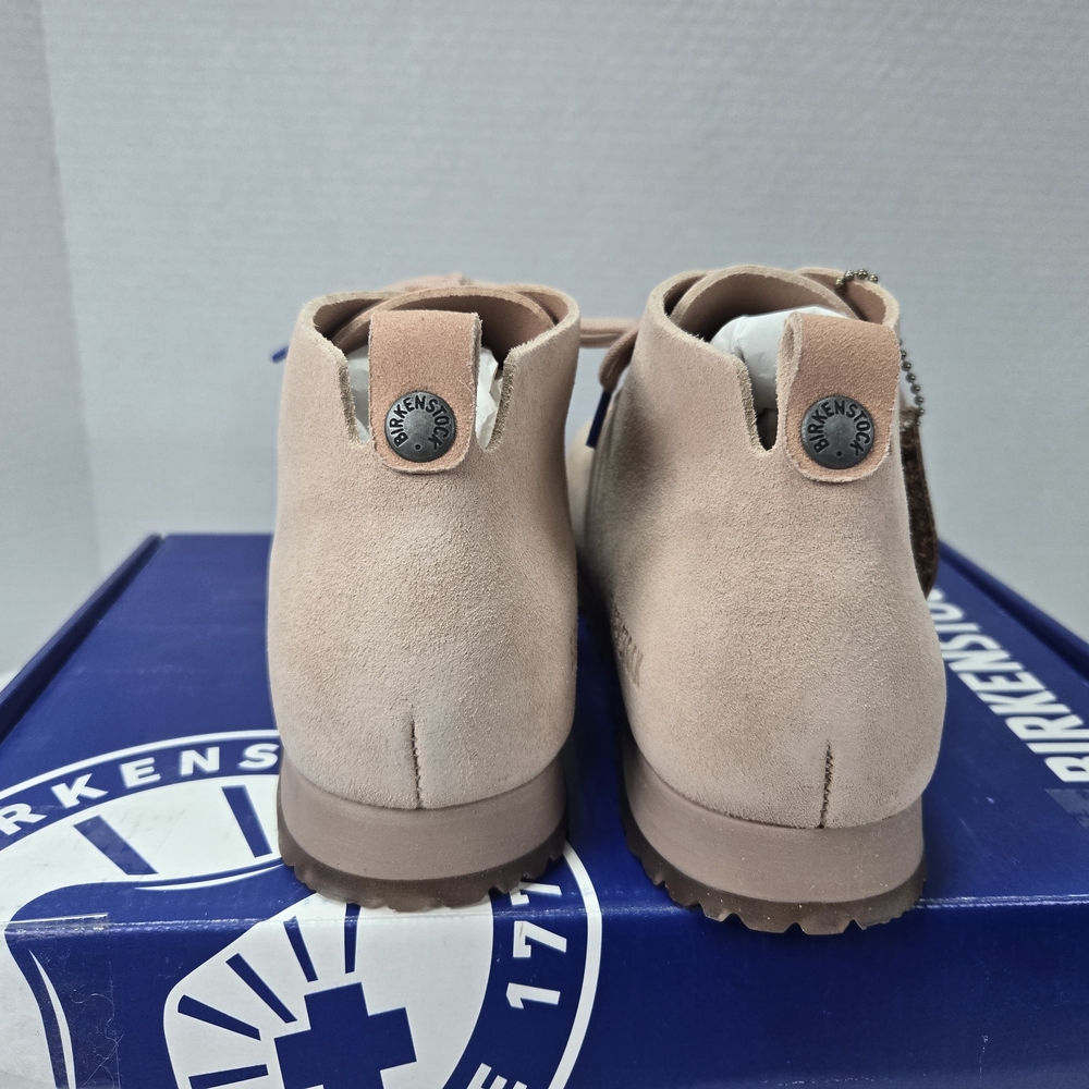 Birkenstock Women's Dundee Plus Rose Pink Suede Shoes Size EU 38 Narrow US 7-7.5 - Picture 2 of 10